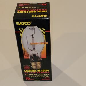 Satco S1930 70W High Pressure Sodium Lamps Mogul Base HID Bulbs New